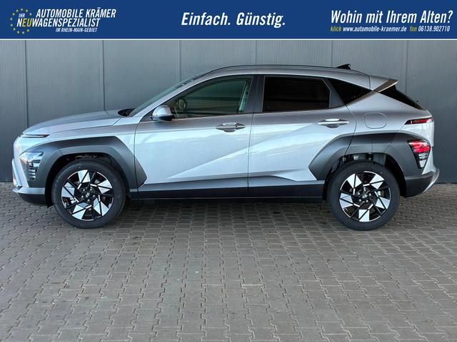 Hyundai KONA Comfort Plus 1.6 T-GDI DCT 4WD / Navi ACC Keyless Sitz + Lenkradheiz. Schiebedach LED Alu 18" 