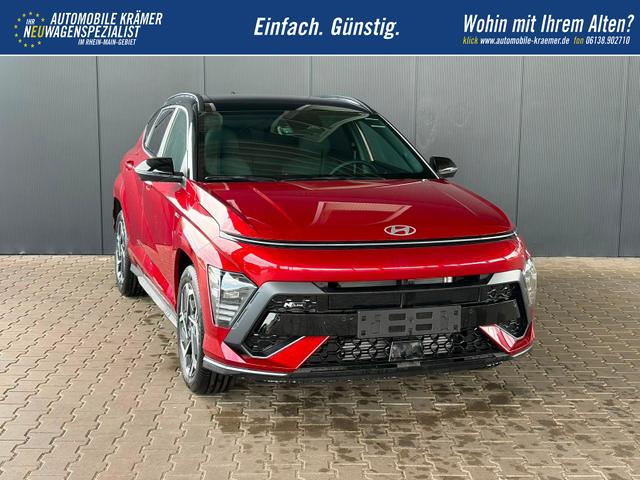 Hyundai KONA N-Line 1.6 DCT 4WD / Bose ACC/ 360&deg; Kam./ Sitzh.& Bel&uuml;ftung Memory Heckklappe elektr./ LED Alu 18" 