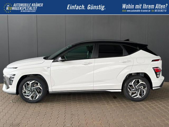 Hyundai KONA N-Line 1.6 DCT 4WD / Bose ACC/ 360&deg; Kam./ Sitzh.& Bel&uuml;ftung Memory Heckklappe elektr./ LED Alu 18" 
