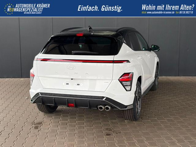 Hyundai KONA N-Line 1.6 DCT 4WD / Bose ACC/ 360&deg; Kam./ Sitzh.& Bel&uuml;ftung Memory Heckklappe elektr./ LED Alu 18" 