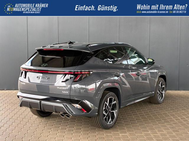 Hyundai TUCSON HEV 2WD N-Line X / MY27 Head-Up 360&deg; Kam. ACC Sitz + Lenkradheiz. Sitzbel&uuml;ftung Alu 19" 