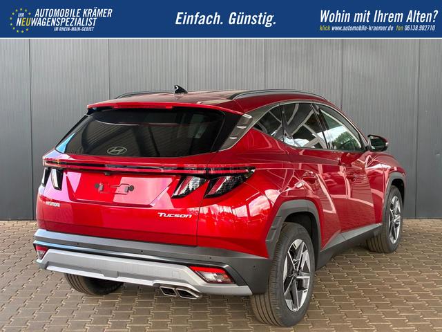 Hyundai TUCSON Comfort Plus 1.6 T-GDI 2WD 48V DCT / Matrix-LED Elek. Heck 360&deg; Kam. Teilleder Shz vo + hi Alu 18" 