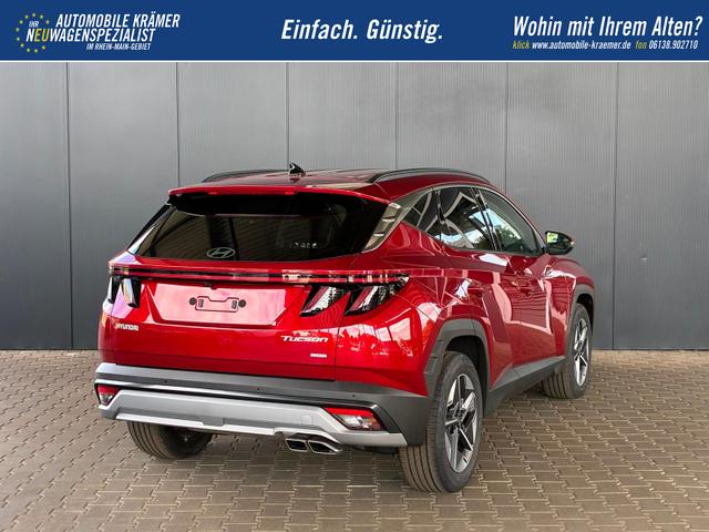 Hyundai TUCSON Comfort Plus 1.6 T-GDI 4WD 7DCT / Matrix-LED ACC Teilleder Shz vo+hi + Lenkradheizung Elek. Heck Alu 18" 
