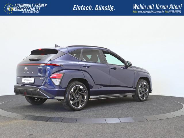 Hyundai KONA Elektro N-Line 64,8 kWh / Bose ACC PDC V&H + Kamera Keyless Sitz Lenkradheiz. LED Alu 19" 