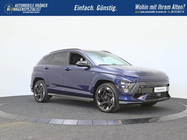 Hyundai KONA Elektro N-Line 64,8 kWh / Bose ACC PDC V&H + Kamera Keyless Sitz Lenkradheiz. LED Alu 19" 