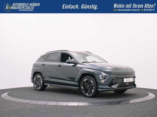 Hyundai KONA Elektro N-Line 64,8 kWh / Bose ACC PDC V&H + Kamera Keyless Sitz Lenkradheiz. LED Alu 19" 