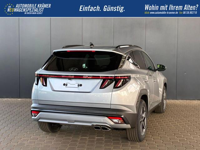 Hyundai TUCSON Comfort Plus 1.6 T-GDI 4WD 48V DCT / Matrix-LED Pano-Dach ACC Shz hi + vo Teilleder Alu 18" 