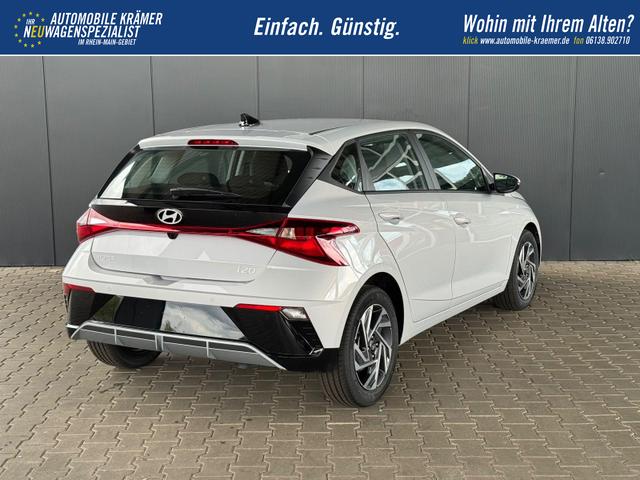 Hyundai i20 Smart 1.0 T-GDi 90PS 7-DCT AT / Tempomat Navi PDC hinten Kamera Sitz + Lenkradheizung Alu 16'' 