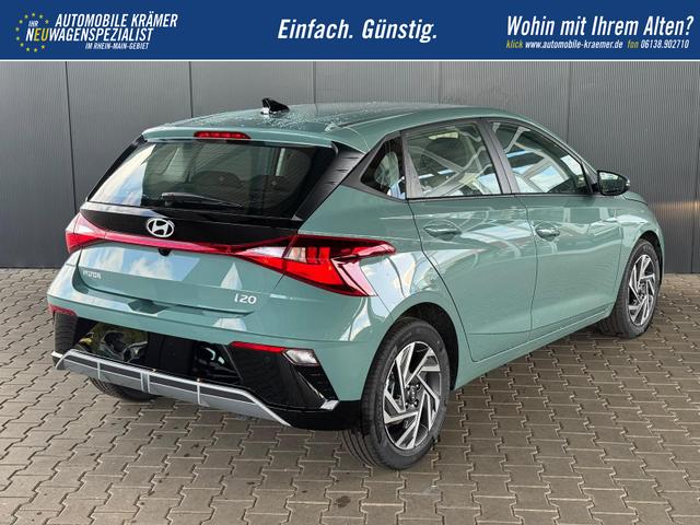Hyundai i20 Smart 1.0 T-GDi 90PS 7-DCT AT / Tempomat Navi PDC hinten Kamera Sitz + Lenkradheizung Alu 16'' 