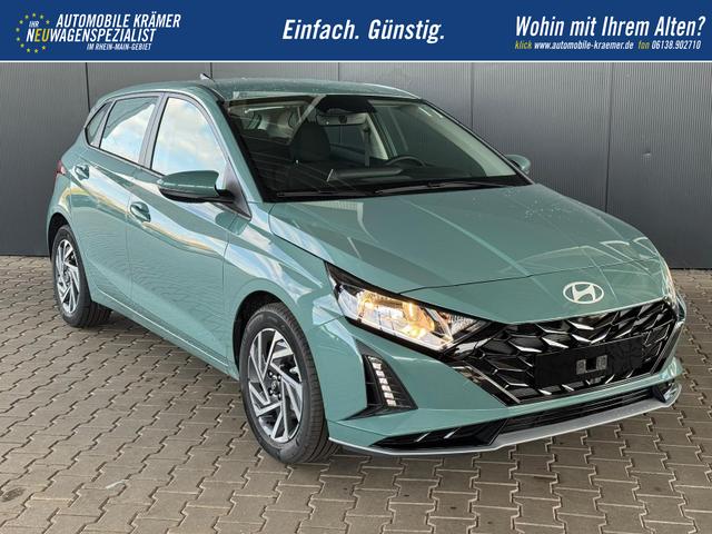 Hyundai i20 Smart 1.0 T-GDi 90PS 7-DCT AT / Tempomat Navi PDC hinten Kamera Sitz + Lenkradheizung Alu 16'' 