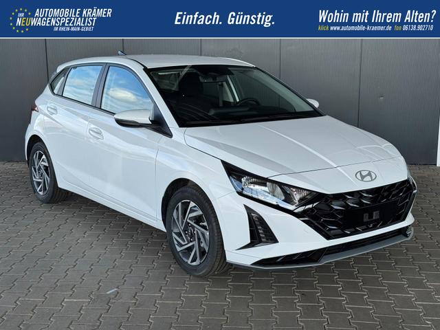 Hyundai i20 Smart 1.0 T-GDi 90PS 7-DCT AT / Tempomat Navi PDC hinten Kamera Sitz + Lenkradheizung Alu 16'' 