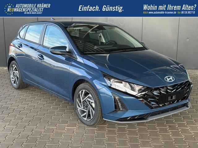 Hyundai i20 Smart 1.0 T-GDi 90PS 7-DCT AT / Tempomat Navi PDC hinten Kamera Sitz + Lenkradheizung Alu 16'' 