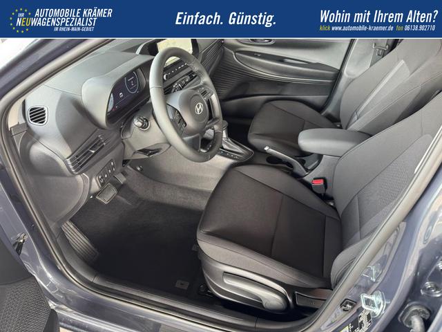 Hyundai i20 Smart 1.0 T-GDi 90PS 7-DCT AT / Tempomat Navi PDC hinten Kamera Sitz + Lenkradheizung Alu 16'' 