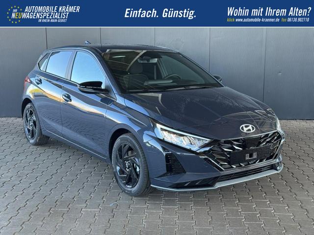 Hyundai i20 Style 1.0 T-GDI BLACK LINE / Navi Fernlichtassistent Spurhalteassistent ACC Kamera Sitz + Lenkradheizung LED Alu 16" 