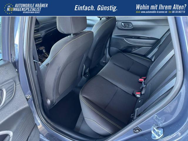 Hyundai i20 Style 1.0 T-GDI BLACK LINE / Navi Fernlichtassistent Spurhalteassistent ACC Kamera Sitz + Lenkradheizung LED Alu 16" 