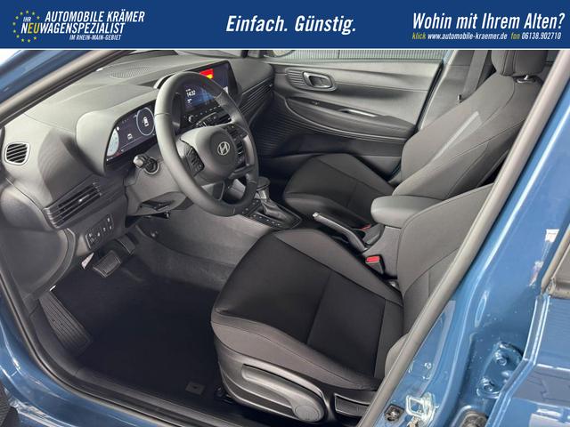 Hyundai i20 Black-Line STYLE 1,0 T-GDi 7-DCT / Navi Tempomat Spurhalteassistent Kamera Sitz + Lenkradheizung LED 