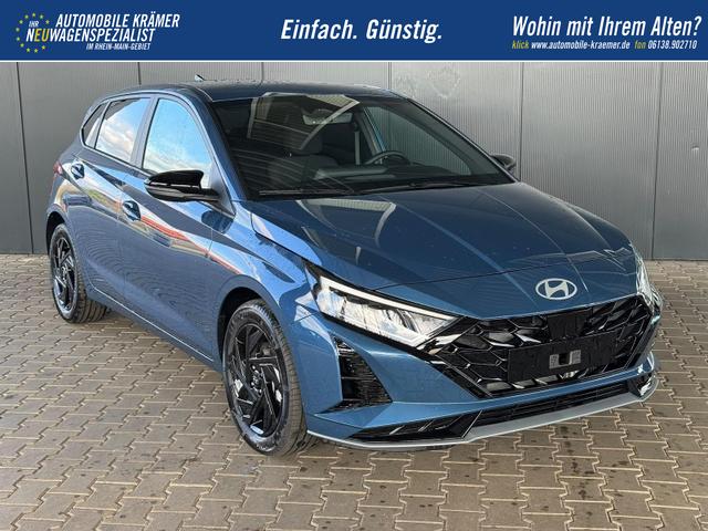 Hyundai i20 Style 1.0 T-GDI BLACK LINE / Navi Fernlichtassistent Spurhalteassistent ACC Kamera Sitz + Lenkradheizung LED 