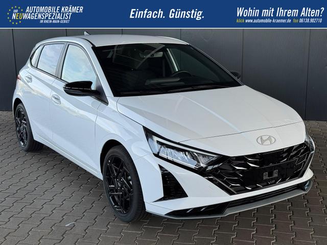 Hyundai i20 Black-Line STYLE 1,0 T-GDi 7-DCT / Navi Tempomat Spurhalteassistent Kamera Sitz + Lenkradheizung LED 
