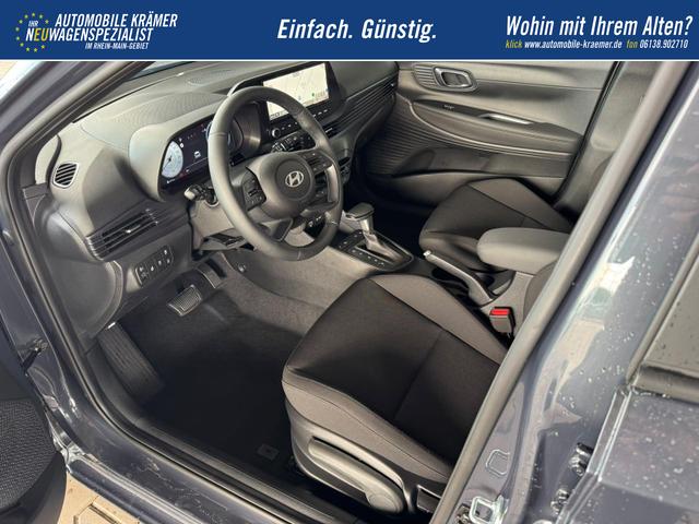 Hyundai i20 Black-Line STYLE 1,0 T-GDi 7-DCT / Navi Tempomat Spurhalteassistent Kamera Sitz + Lenkradheizung LED 