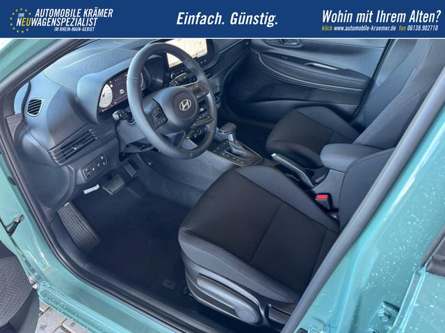 Hyundai i20 Black-Line STYLE 1,0 T-GDi 7-DCT / Navi Tempomat Spurhalteassistent Kamera Sitz + Lenkradheizung LED 