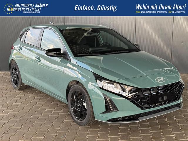Hyundai i20 Smart 1.0 T-GDi 90PS 6MT Black Pack / Kamera Navi Fernlichtassistent Spurhalteassistent Tempomat Sitz + Lenkradheizung 