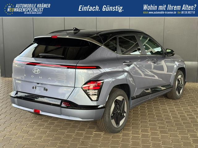 Hyundai KONA Elektro Prestige Line 64,8 kWh / Head-up Bose-Sound 360 Grad ACC Sitzheizung + Bel&uuml;ftung Memory Keyless el. Heckklappe LED Alu 17'' 