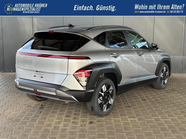 Hyundai KONA Comfort Plus 1.6 T-GDI 2WD 7-DCT / 360 Grad PDC vorne + hinten ACC Sitz Lenkradheizung LED Alu 18'' 
