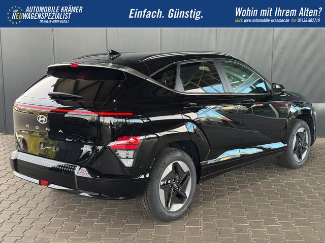 Hyundai KONA Elektro Comfort 64,8 kWh / 360 Grad Totwinkel Sitz + Lenkradheizung LED Alu 18'' 