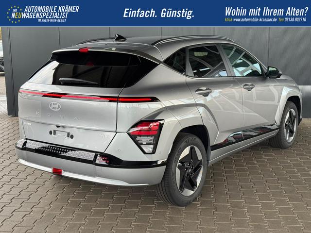 Hyundai KONA Elektro Comfort 64,8 kWh / 360 Grad Totwinkel Sitz + Lenkradheizung LED Alu 18'' 