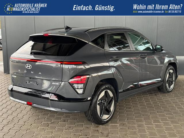 Hyundai KONA Elektro Comfort 64,8 kWh / 360 Grad Totwinkel Sitz + Lenkradheizung LED Alu 18'' 