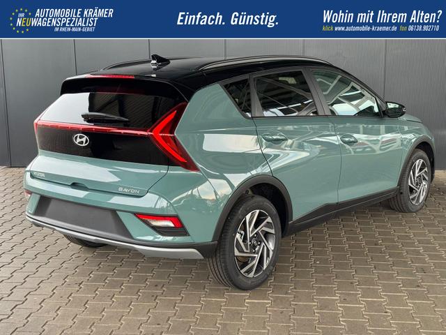 Hyundai BAYON Comfort Plus 1.0 T-GDI 7-DCT AT / Tempomat Kamera PDC vorne + hinten Keyless Lenkrad Sitzheizung LED Alu 16'' 