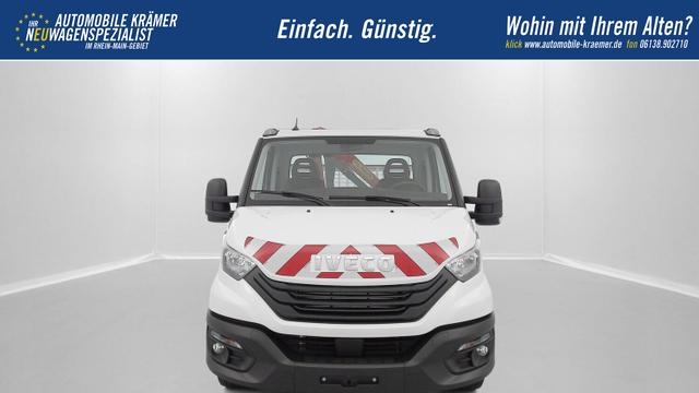 Iveco Daily 35S14H 3750 Benne Alu JPM + Grue PK 2900 
