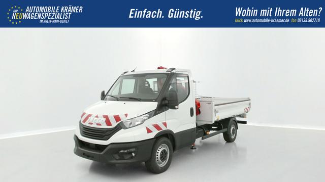 Iveco Daily 35S14H 3750 Benne Alu JPM + Grue PK 2900 