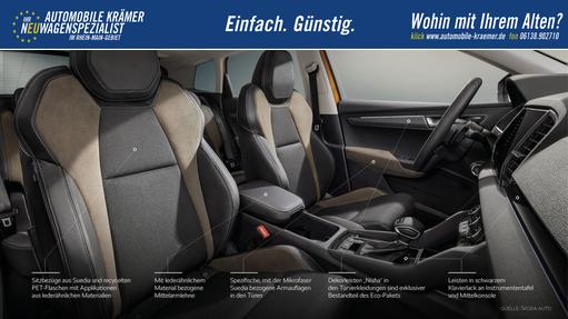 Skoda Karoq Executive 2.0 TDI 110 kW DSG 4x4 Klimaautomatik, Metallfarbe, ACC ,PDC v+h, LED, Smart Link, R&uuml;ckkamera, Sun Set, Reserverad, 17 Zoll Alu ,4 Jahre Garantie 
