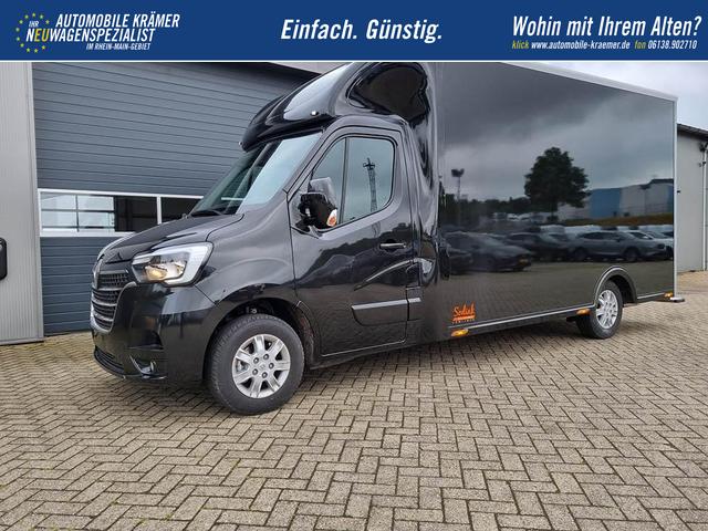 Renault Master Kastenwagen Kofferaufbau 2.3 dCi 165PS 3,5t 3-Sitzer Klima Navi Rückf.Kamera Hecktüren 270° Innenraumverkleidung Laderaum 4100x2120 