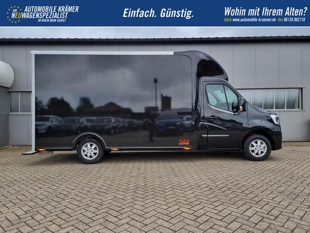 Renault Master Kastenwagen Kofferaufbau 2.3 dCi 165PS 3,5t 3-Sitzer Klima Navi Rückf.Kamera Hecktüren 270° Innenraumverkleidung Laderaum 4100x2120 