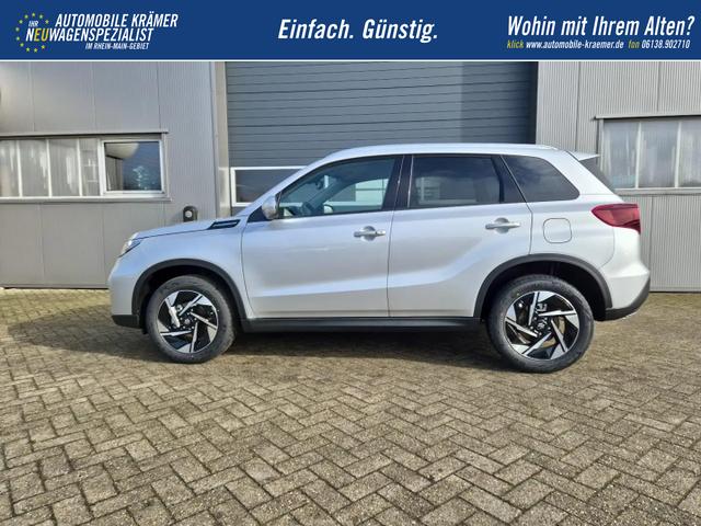 Suzuki Vitara 1.4 Boosterjet 129PS Hybrid Comfort+ Teilleder mit Alcantara Navi Klimaautomatik Sitzheizung ACC PDC v+h Rückf.Kamera Suzuki-Radio Apple CarPlay Android Auto Touchscreen 2xKeyless 17-LM 