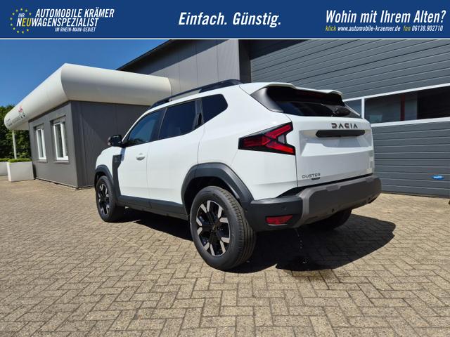 Dacia Duster Extreme Hybrid 140PS Automatik 1.6 SCE Sitzheizung Klimaautomatik 4x Kamera elektr.Parkbremse Teil-Leder Bluetooth Apple Carplay Android Auto PDC v+h 2xKeyless 17-LM 