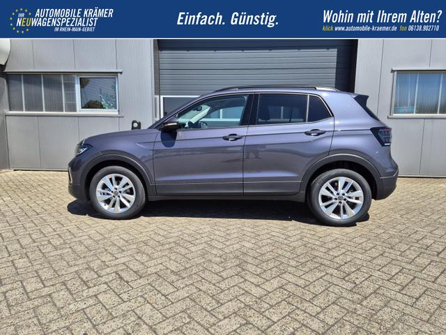 Volkswagen T-Cross 1.0 TSI 116PS DSG Life LED-Matrix-Scheinwerfer Klimaautomatik Sitzheizung PDC Rückf.Kamera 17-LM abged.Scheiben 2xKeyless DAB+ Bluetooth Touchscreen Apple CarPlay Android Auto 