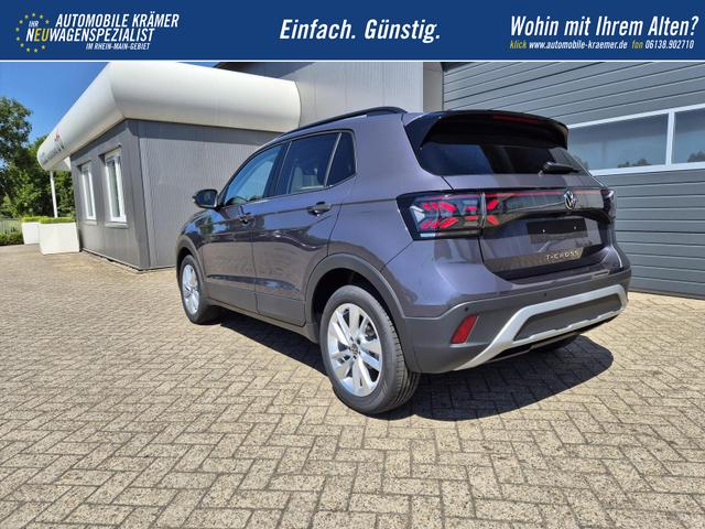 Volkswagen T-Cross 1.0 TSI 116PS DSG Life LED-Matrix-Scheinwerfer Klimaautomatik Sitzheizung PDC Rückf.Kamera 17-LM abged.Scheiben 2xKeyless DAB+ Bluetooth Touchscreen Apple CarPlay Android Auto 