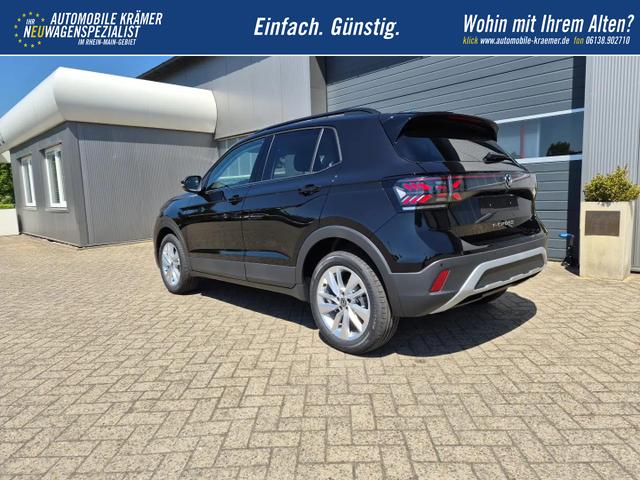Volkswagen T-Cross 1.0 TSI 116PS DSG Life LED-Matrix-Scheinwerfer Klimaautomatik Sitzheizung PDC Rückf.Kamera 17-LM abged.Scheiben 2xKeyless DAB+ Bluetooth Touchscreen Apple CarPlay Android Auto 