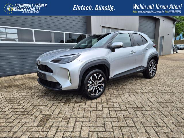 Toyota Yaris Cross 1.5VVT-iE 130PS Automatik Teamplayer Klimaautomatik Sitzheizung Lenkradheizung PDC v+h Rückf.Kamera 17-LM abged.Scheiben 2xKeyless DAB+ Bluetooth Touchscreen Apple CarPlay Android Auto 