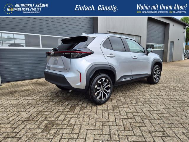 Toyota Yaris Cross 1.5VVT-iE 130PS Automatik Teamplayer Klimaautomatik Sitzheizung Lenkradheizung PDC v+h Rückf.Kamera 17-LM abged.Scheiben 2xKeyless DAB+ Bluetooth Touchscreen Apple CarPlay Android Auto 