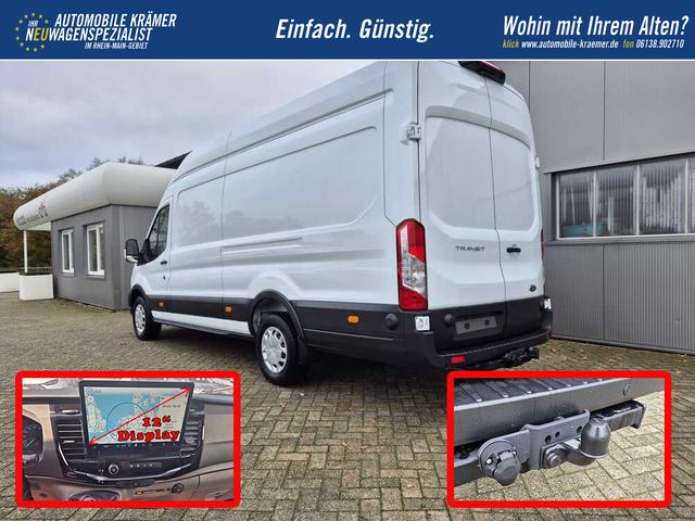 Ford Transit 350 L4H3 2.0 EcoBlue 130PS Trend Heckantrieb 3,5t 2-Sitzer AHK Sitzheizung Frontscheibe beheizb. Klimaautomatik Navi PDC v+h Bluetooth DAB Apple CarPlay Android Auto Tempomat Ganzj.Reifen 