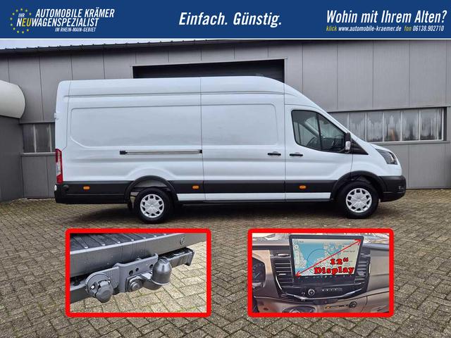 Ford Transit 350 L4H3 2.0 EcoBlue 130PS Trend Heckantrieb 3,5t 2-Sitzer AHK Sitzheizung Frontscheibe beheizb. Klimaautomatik Navi PDC v+h Bluetooth DAB Apple CarPlay Android Auto Tempomat Ganzj.Reifen 