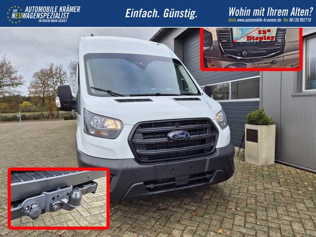 Ford Transit 350 L4H3 2.0 EcoBlue 130PS Trend Heckantrieb 3,5t 2-Sitzer AHK Sitzheizung Frontscheibe beheizb. Klimaautomatik Navi PDC v+h Bluetooth DAB Apple CarPlay Android Auto Tempomat Ganzj.Reifen 