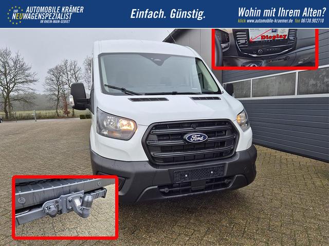 Ford Transit L2H2 2.0 EcoBlue 165PS Trend Heckantrieb 3,5t 2-Sitzer AHK Sitzheizung Lenkradheizung Frontscheibe beheizb. Klimaautomatik PDC v+h R&uuml;ckf.Kamera Bluetooth DAB Apple CarPlay Android Auto Tempomat Ganzj.Reifen 