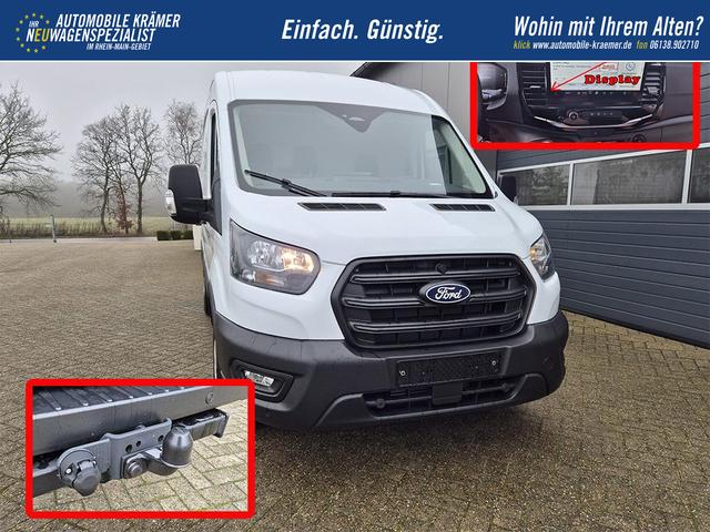 Ford Transit L2H2 2.0 EcoBlue 130PS Trend 3,5t 3-Sitzer AHK Sitzheizung Lenkradheizung Frontscheibe beheizb. Klimaautomatik Bluetooth DAB Apple CarPlay Android Auto PDC v+h Rückf.Kamera Tempomat 