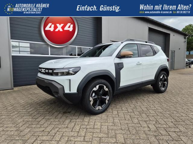 Dacia Duster Extreme 4x4 130PS 1.2 TCe 4x Kamera Lenkradheizung Sitzheizung Klimaautomatik Teil-Leder elektr.Parkbremse Bluetooth Apple Carplay Android Auto PDC v+h 2xKeyless 18-LM Ganzj.Reifen 