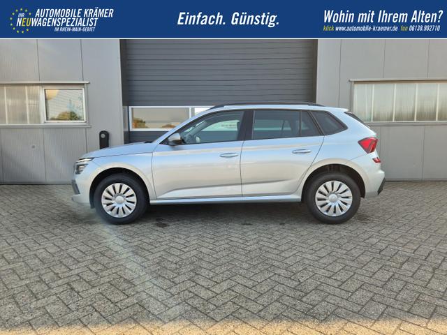 Skoda Kamiq 1.0 TSI 115PS DSG Selection Matrix-LED Sitzheizung Garantieverlängerung Klimaautomatik Parksensoren Skoda-Radio drahtlos Apple CarPlay + Android Auto Digital Cockpit Tempomat abg.Scheiben 